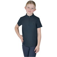 Junior 1/4 Zip Camiseta Manga Corta